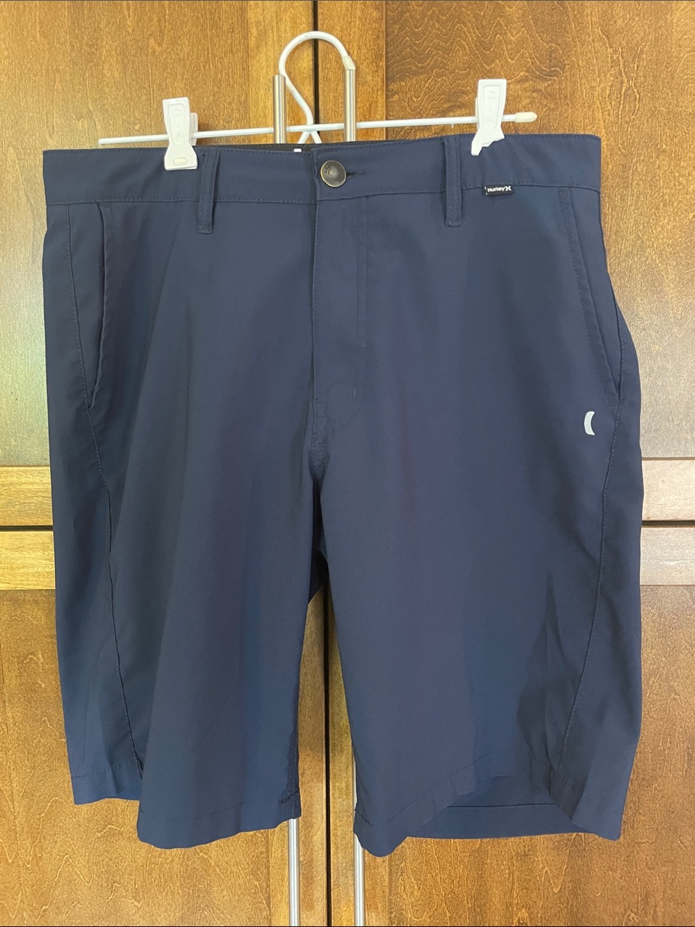 Hurley Men's Navy Athletic Shorts
